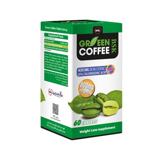 قرص گیاهی عصاره قهوه سبز گرین کافی