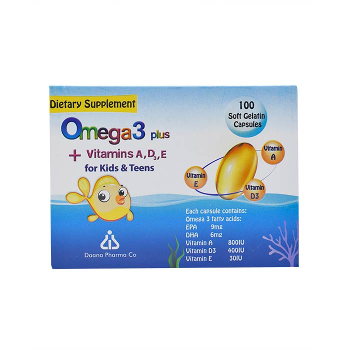 اومگا فورت پلاس ویتامین ( دانا )  - کپسول ژله ای
