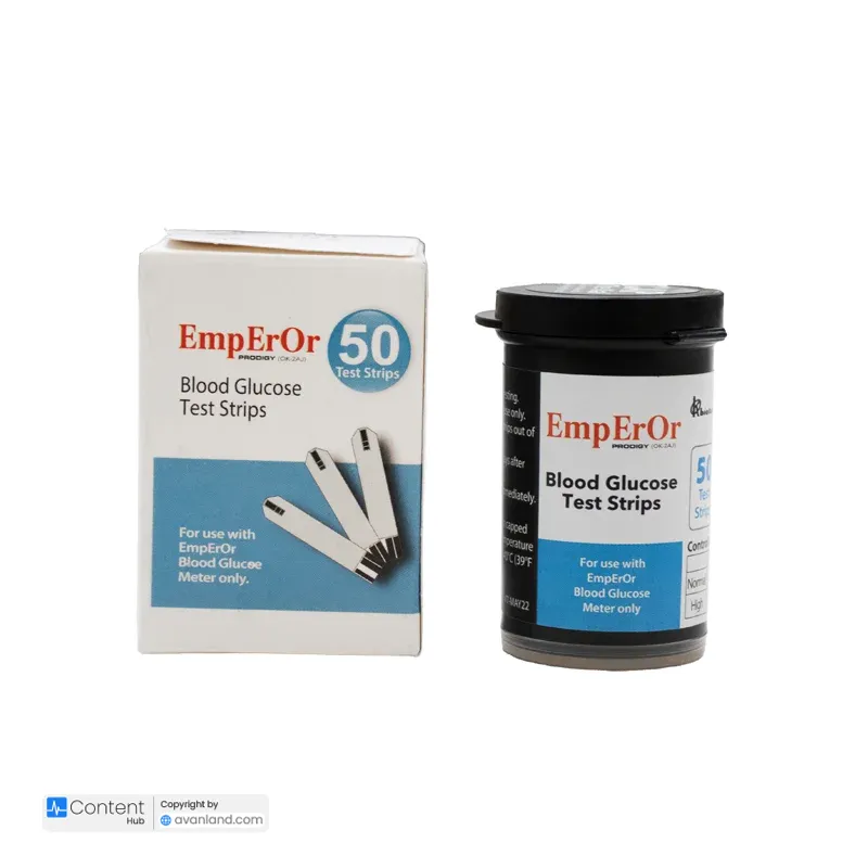 EMPEROR BLOOD GLUCOSE TEST STRIPS