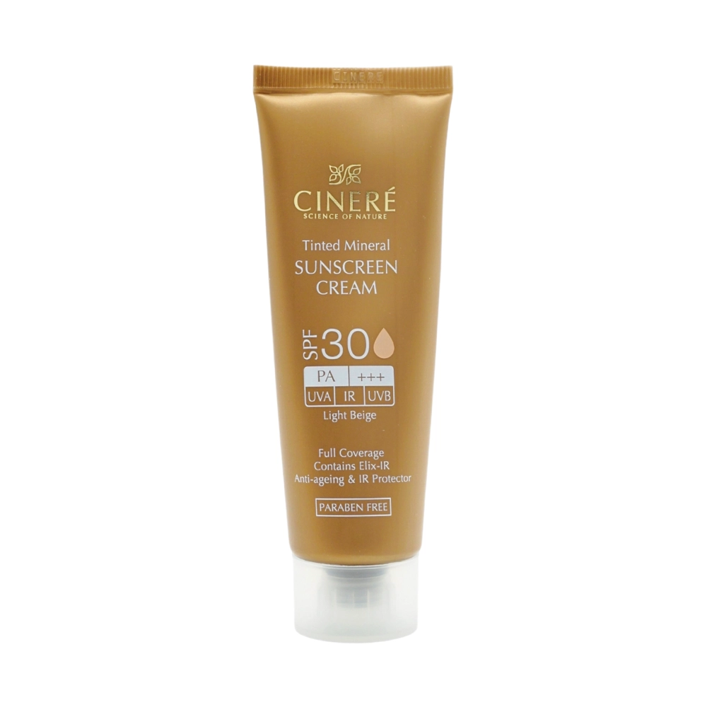 کرم ضدآفتاب رنگی SPF30 (بژ روشن)